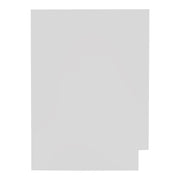 RV Base Cabinet Left & Right Side End Panel | Pure White