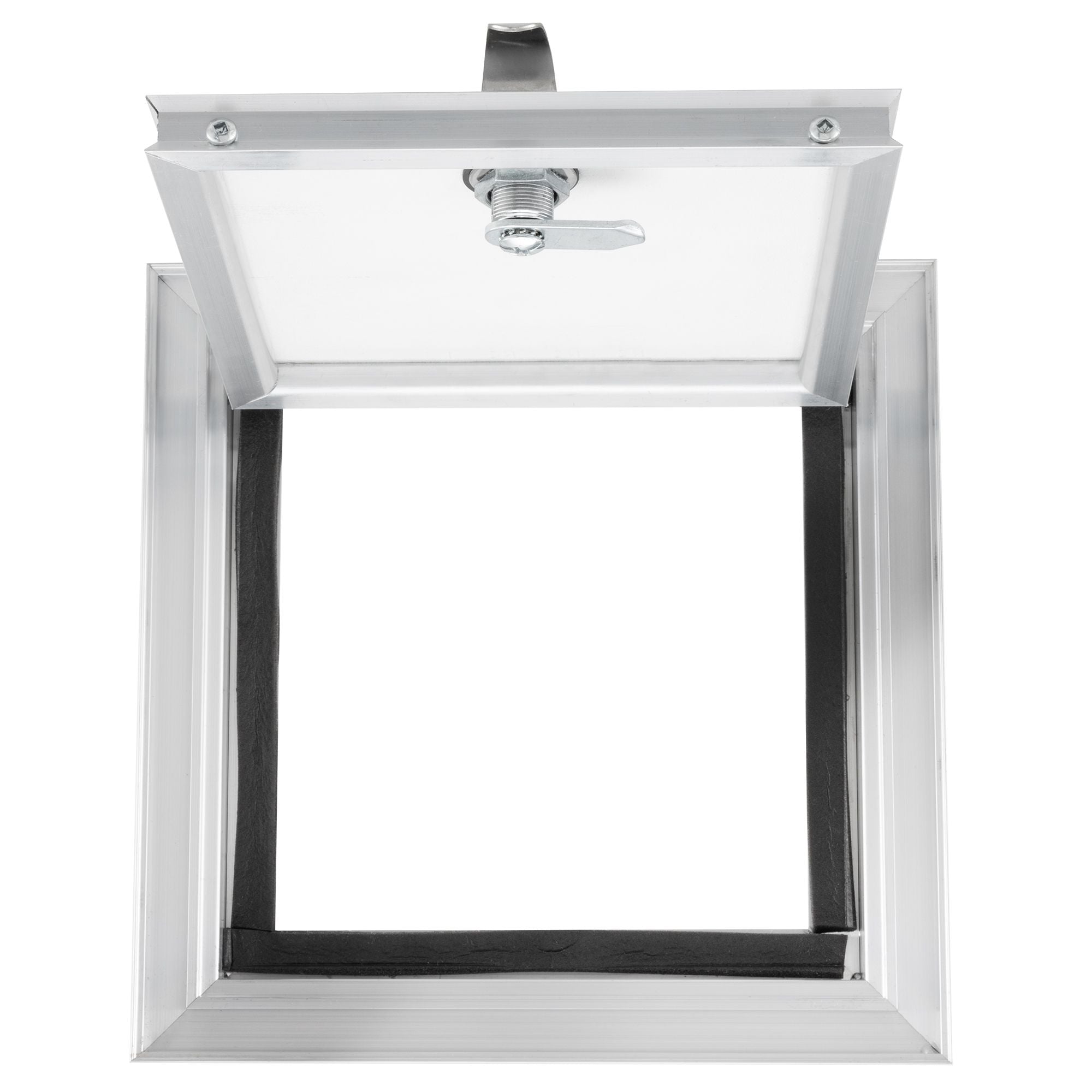 RV Compartment Door | Square Diamond Plated | 7" X 7"