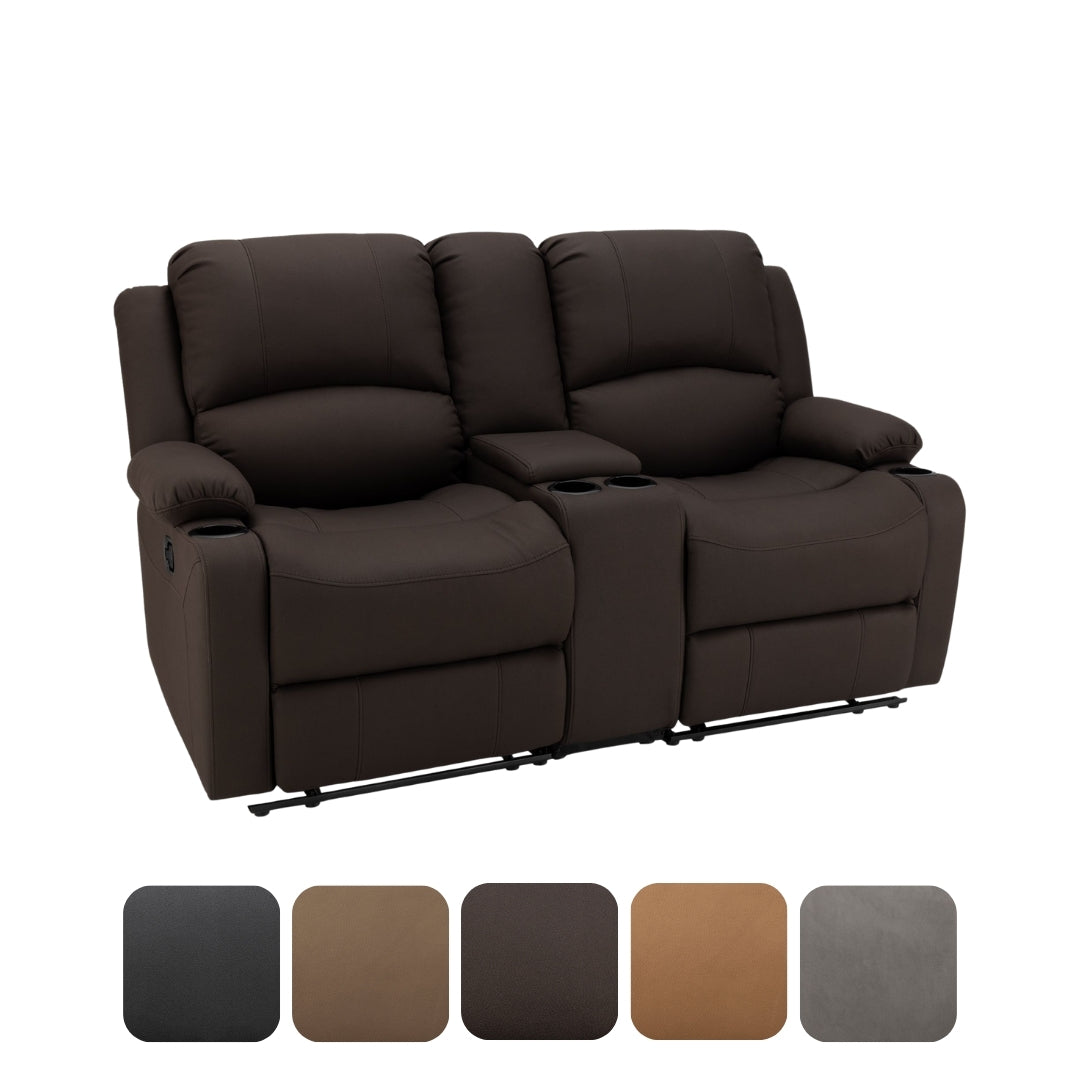 RV Wall Hugger Sofa 68" Manual Reclining Theater Seats