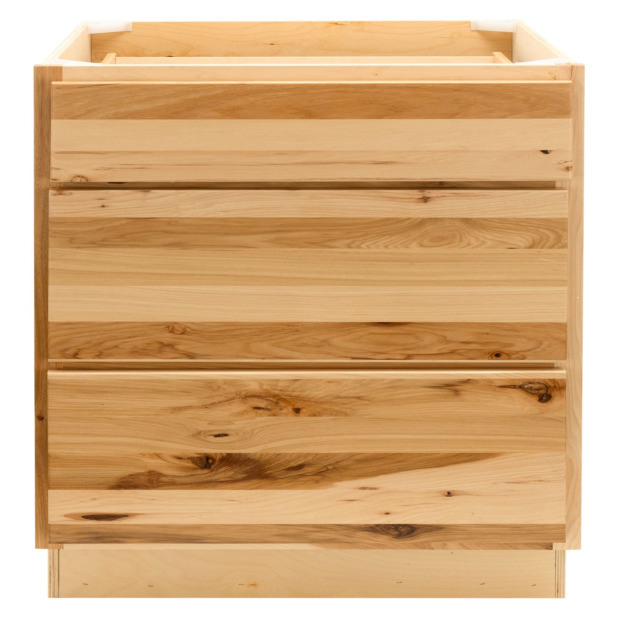 RV 3 Drawer Base Cabinet | Rustic Hickory