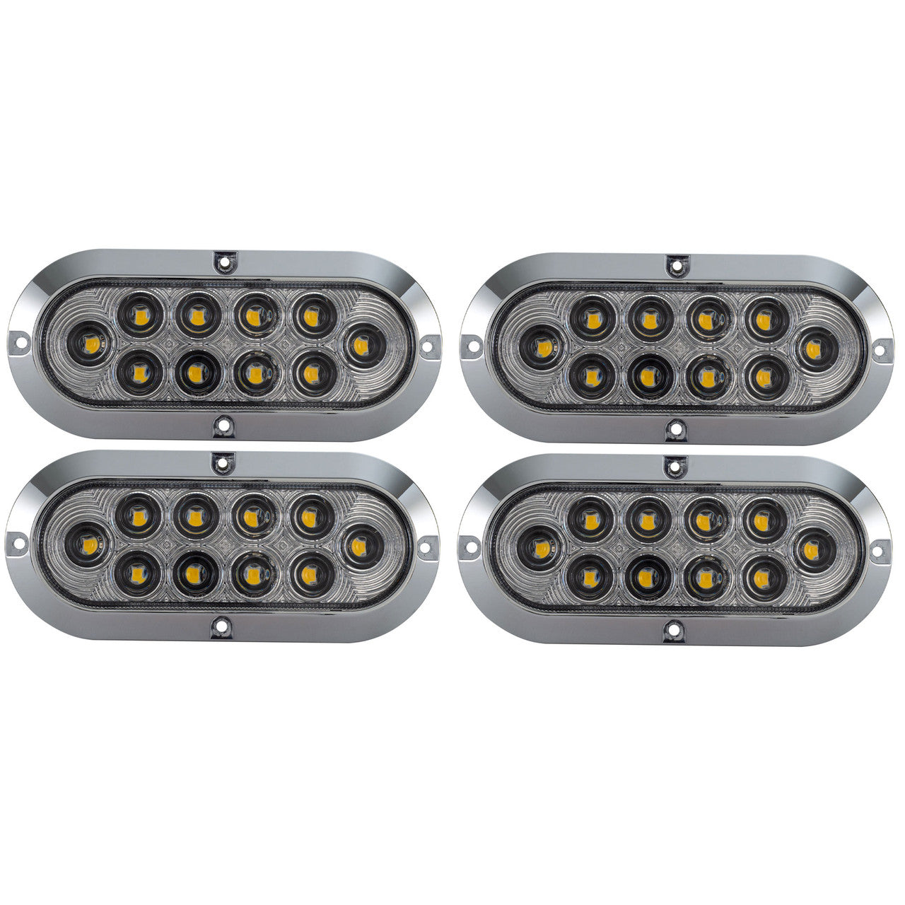 RV Surface Mount Lights | 6" Oval LED Exterior Lamps