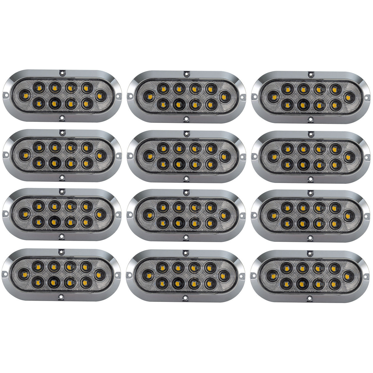 RV Surface Mount Lights | 6" Oval LED Exterior Lamps