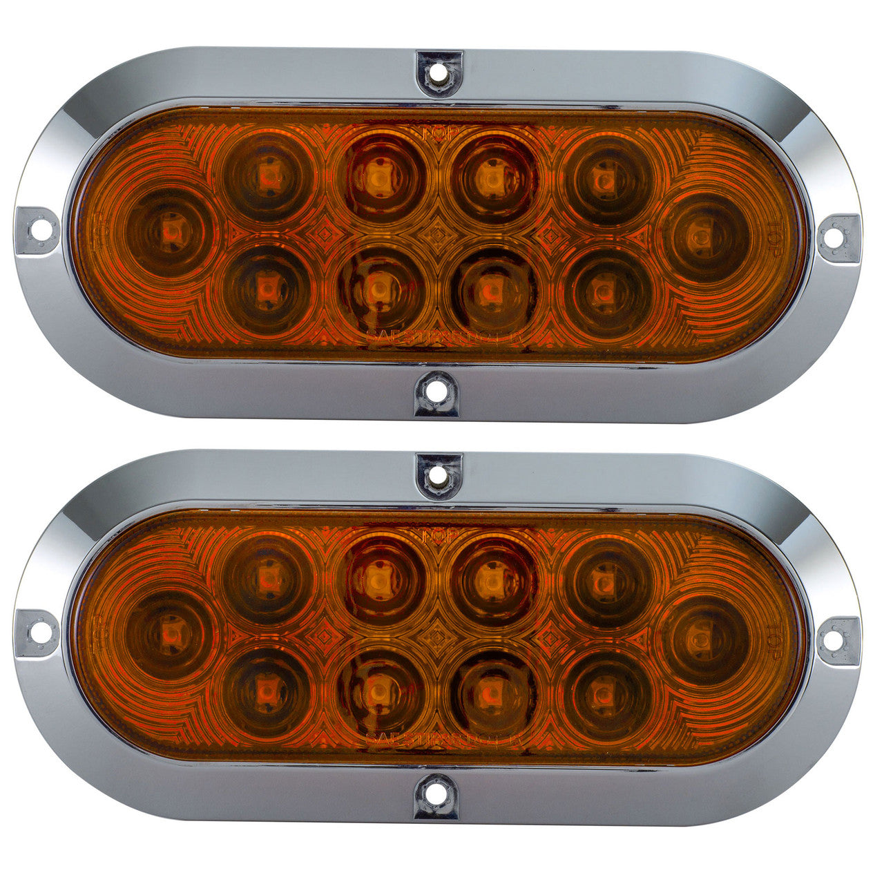 RV Surface Mount Lights | 6" Oval LED Exterior Lamps