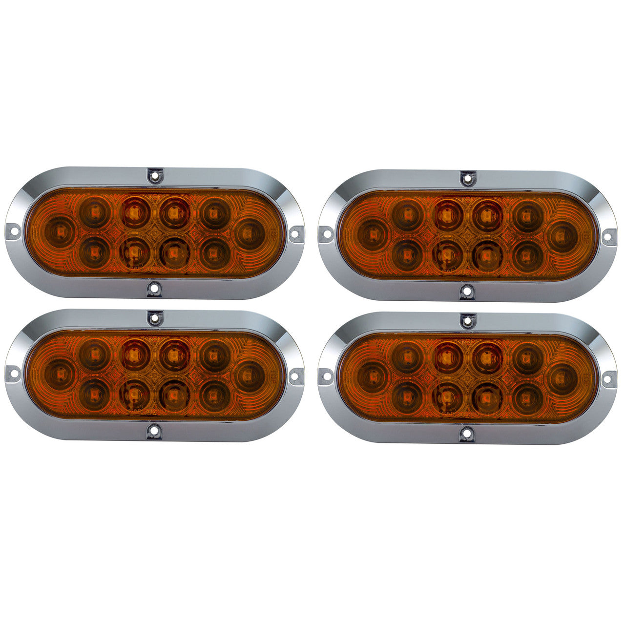 RV Surface Mount Lights | 6" Oval LED Exterior Lamps