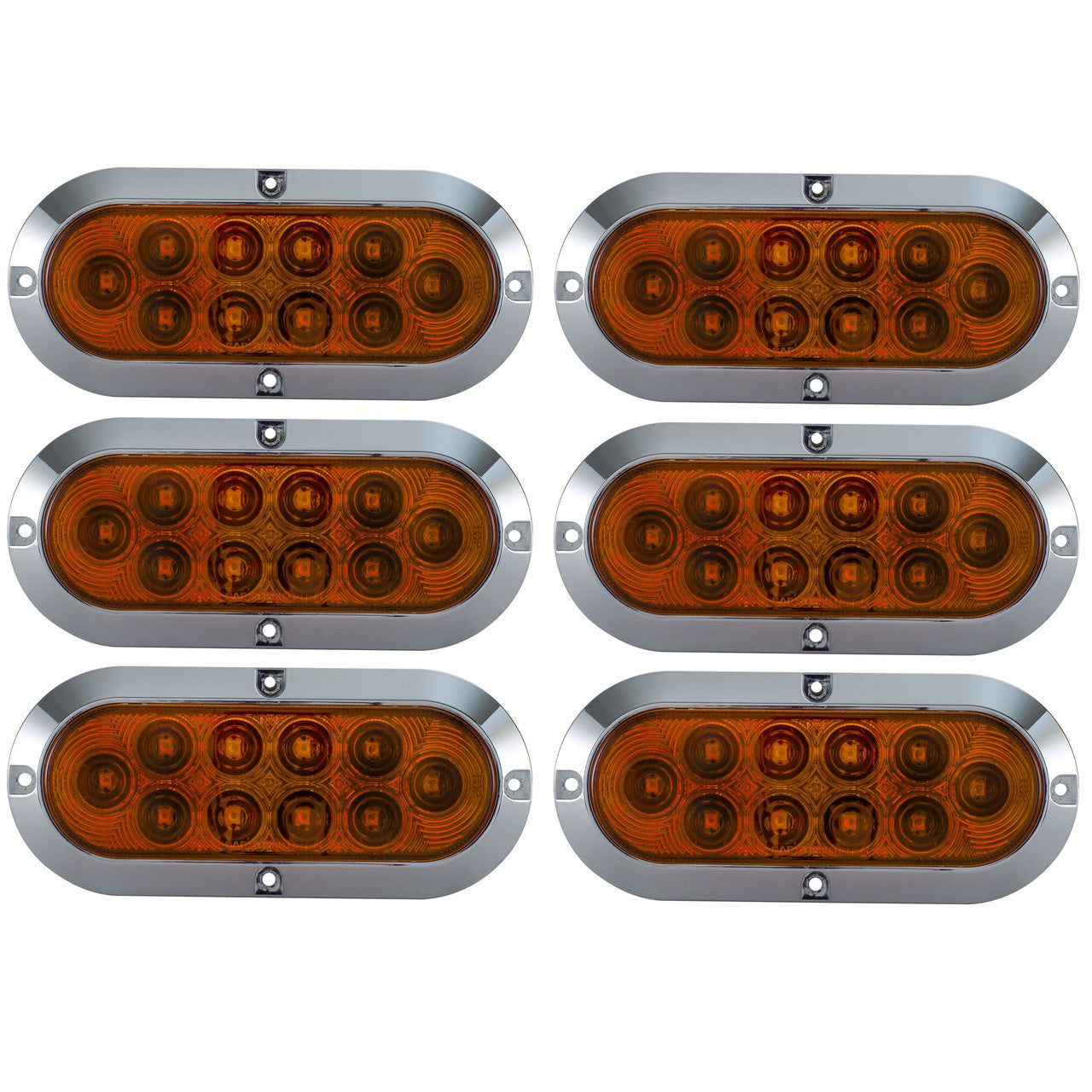 RV Surface Mount Lights | 6" Oval LED Exterior Lamps