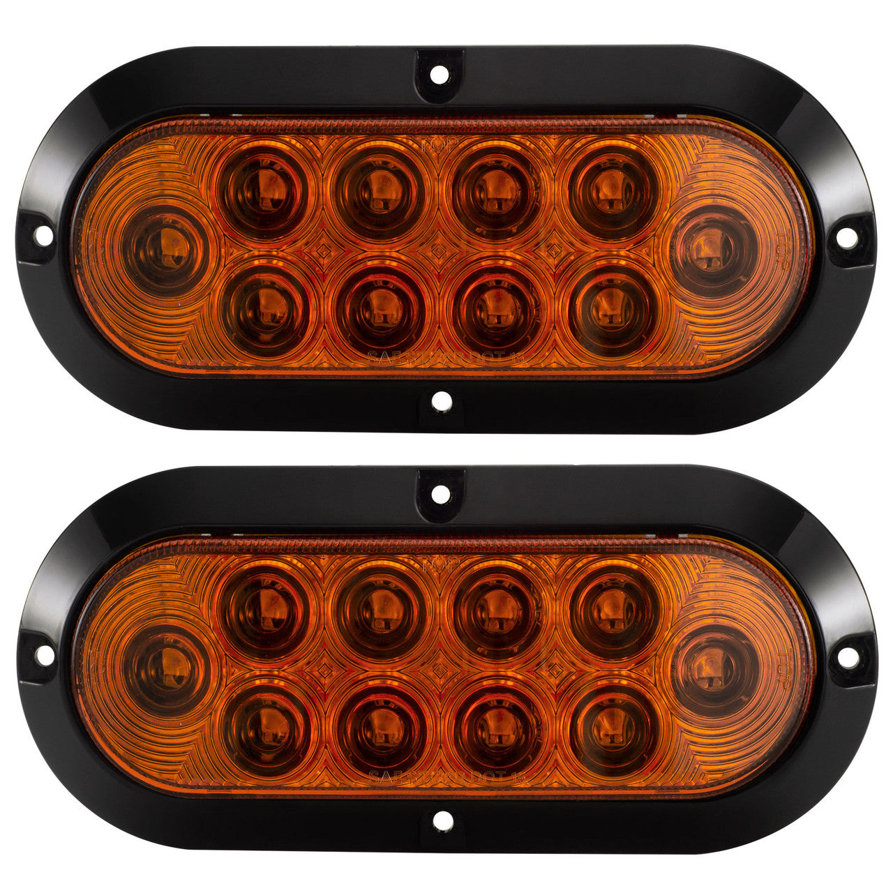 RV Surface Mount Lights | 6" Oval LED Exterior Lamps