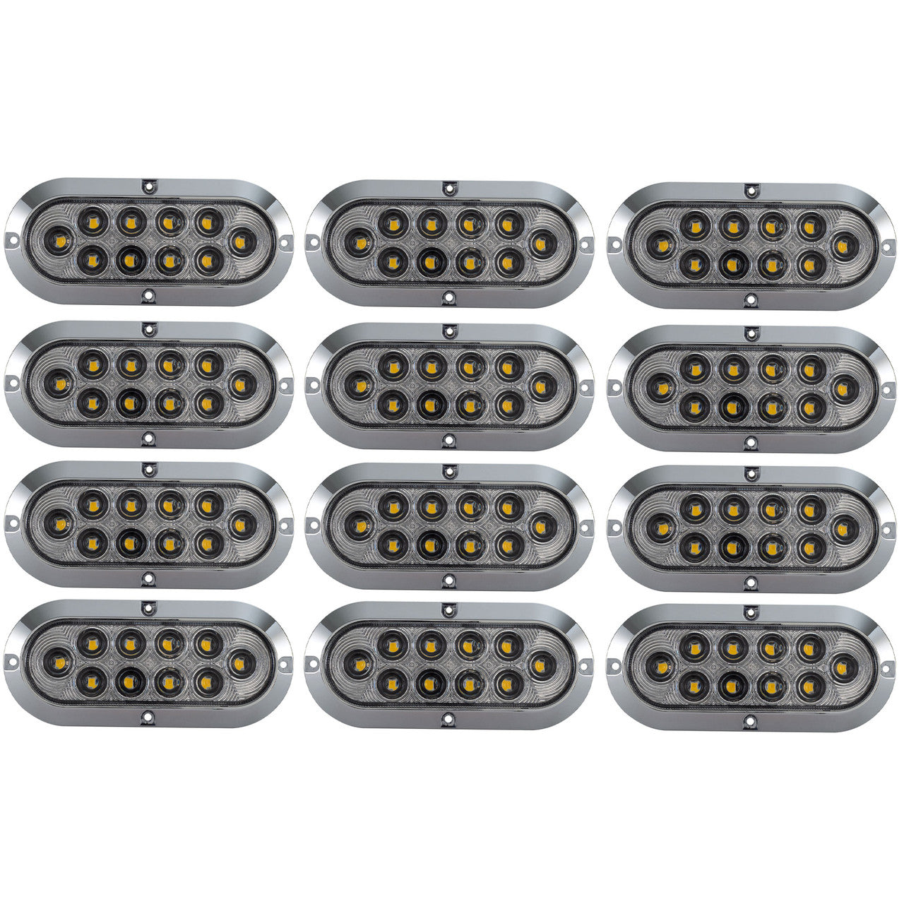 RV Surface Mount Lights | 6" Oval LED Exterior Lamps