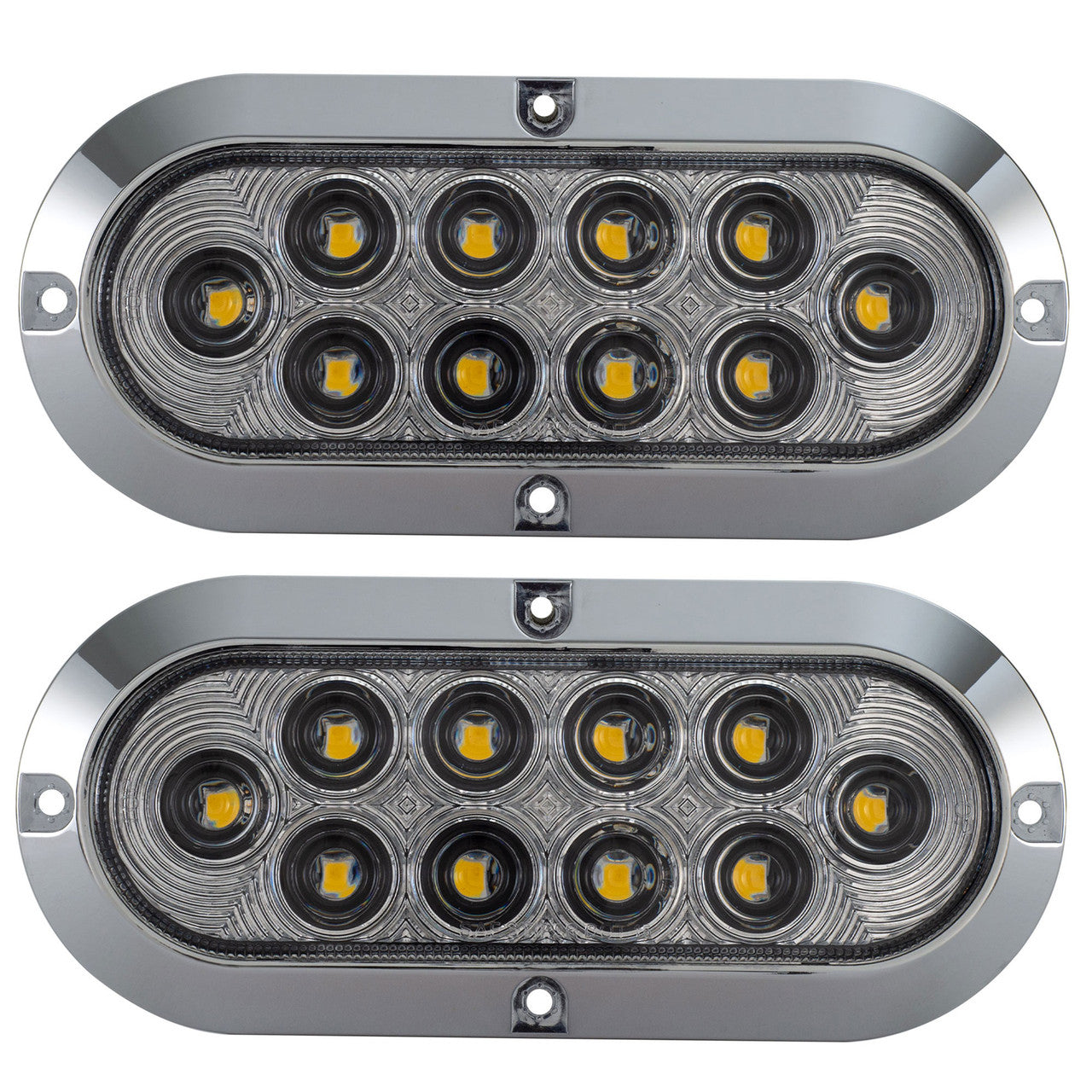 RV Surface Mount Lights | 6" Oval LED Exterior Lamps