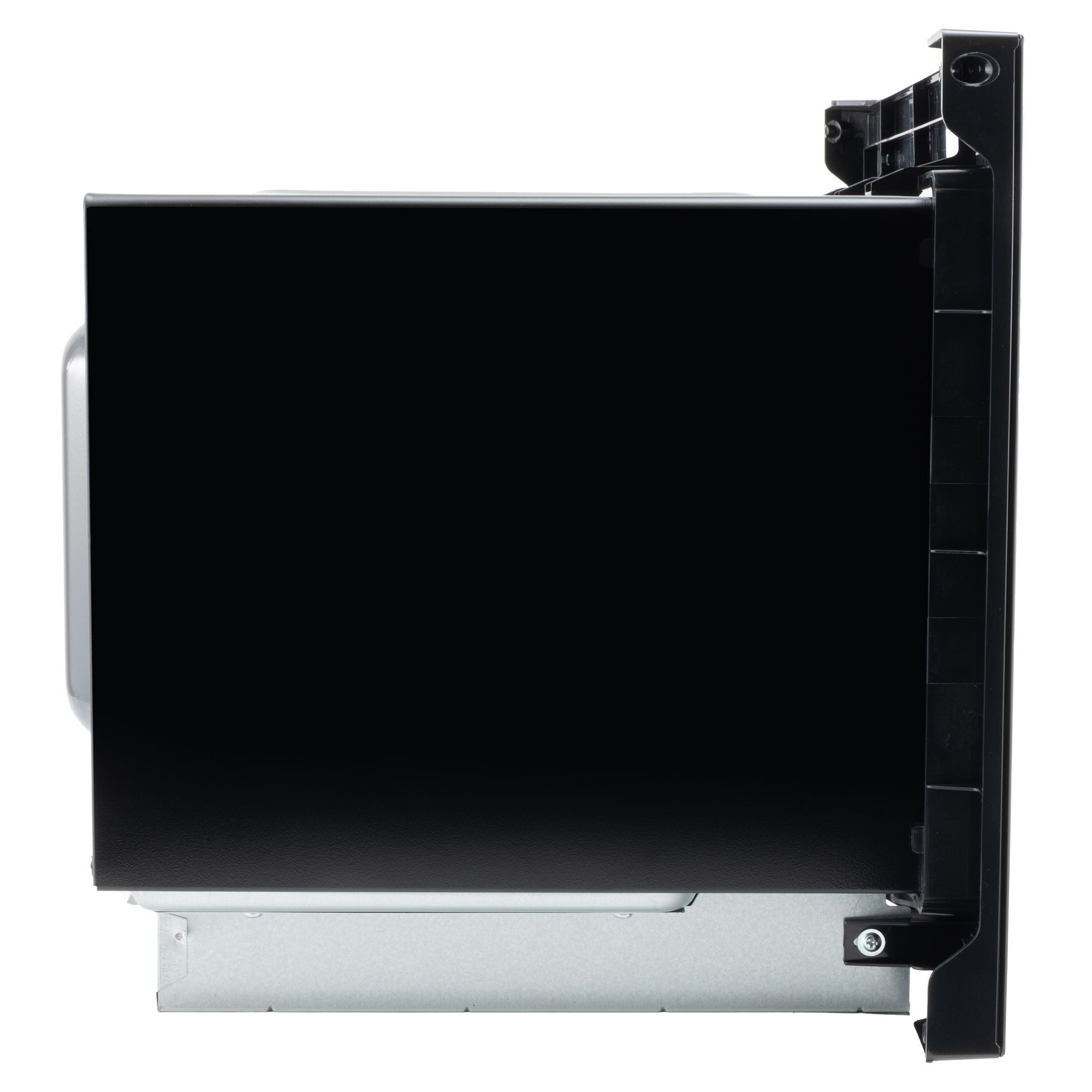 High Pointe RV Microwave  1.0 CF | Black | Flatbed Design