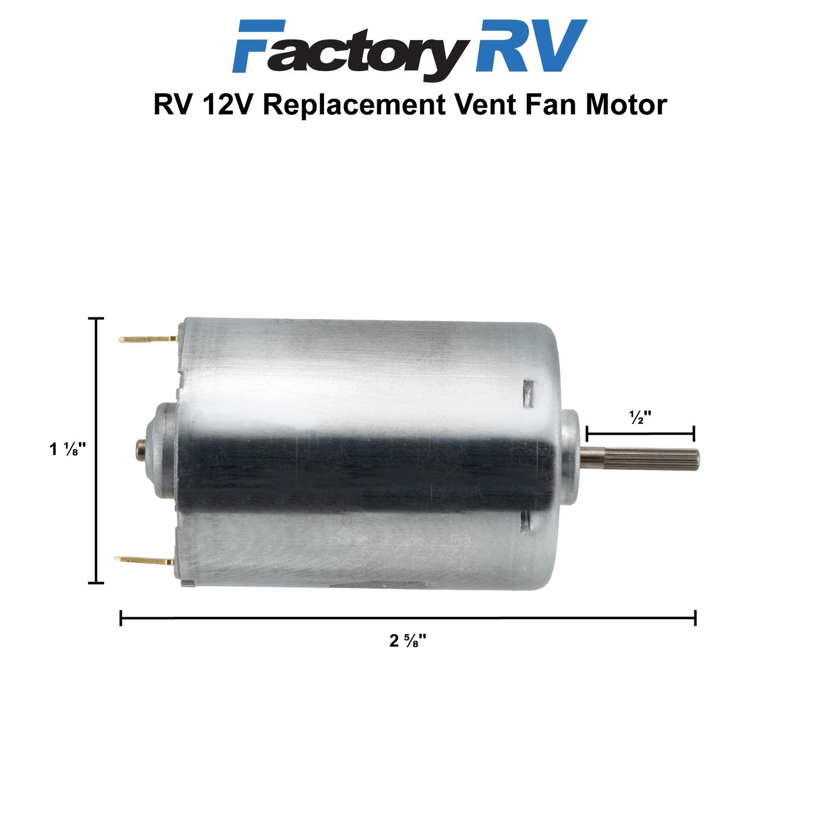 Ventline RV Vent Motor Fan 12V Replacement for Ventadome