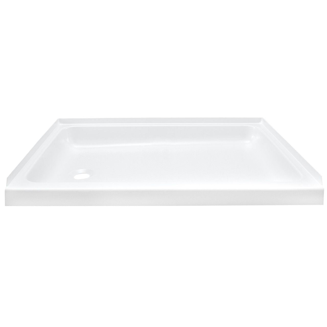 RV Shower Pan 32" x 24" x 5" Left Drain | White