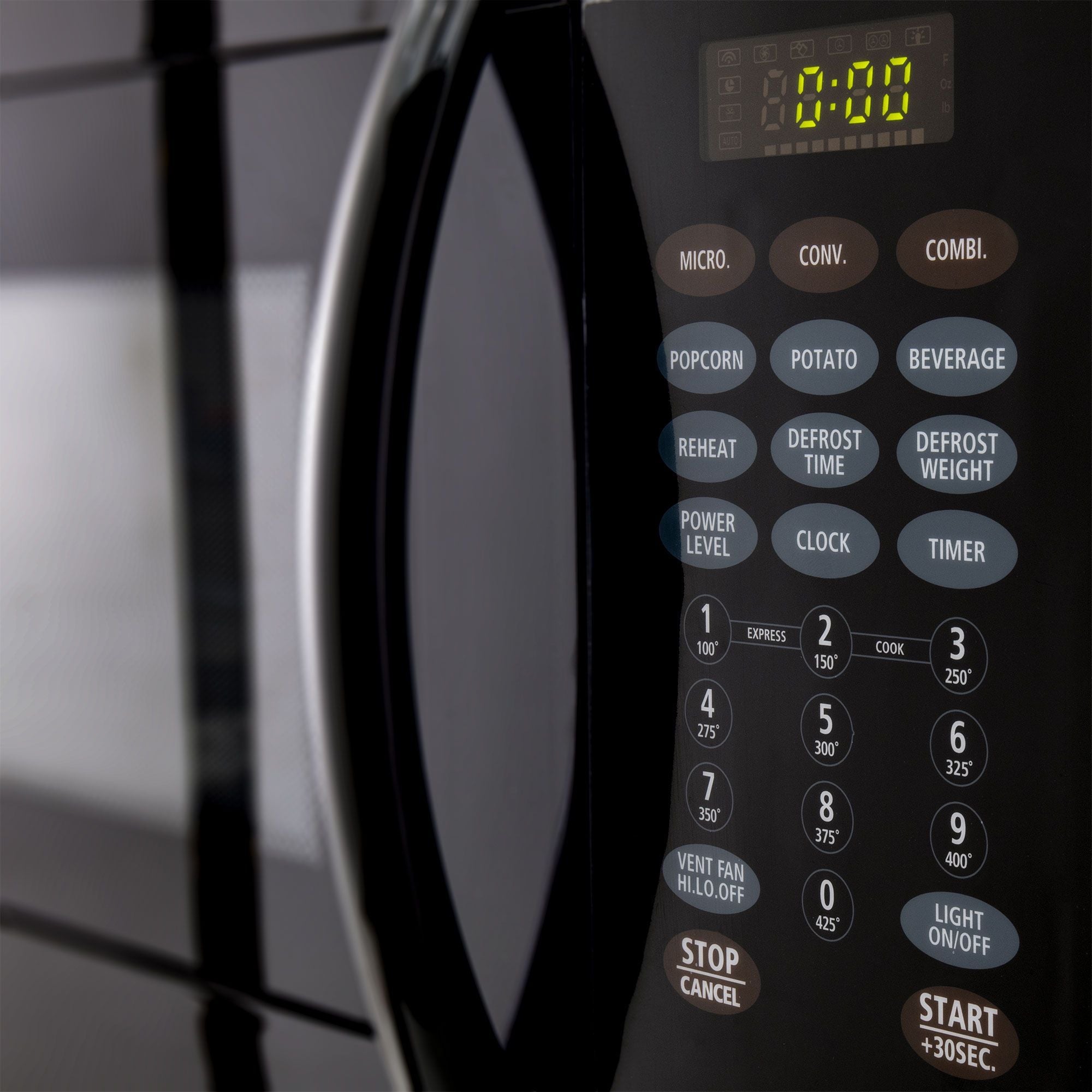 RV Microwave 30" | Black Finish | Over the Range Convection Oven | Replaces High Pointe and Greystone