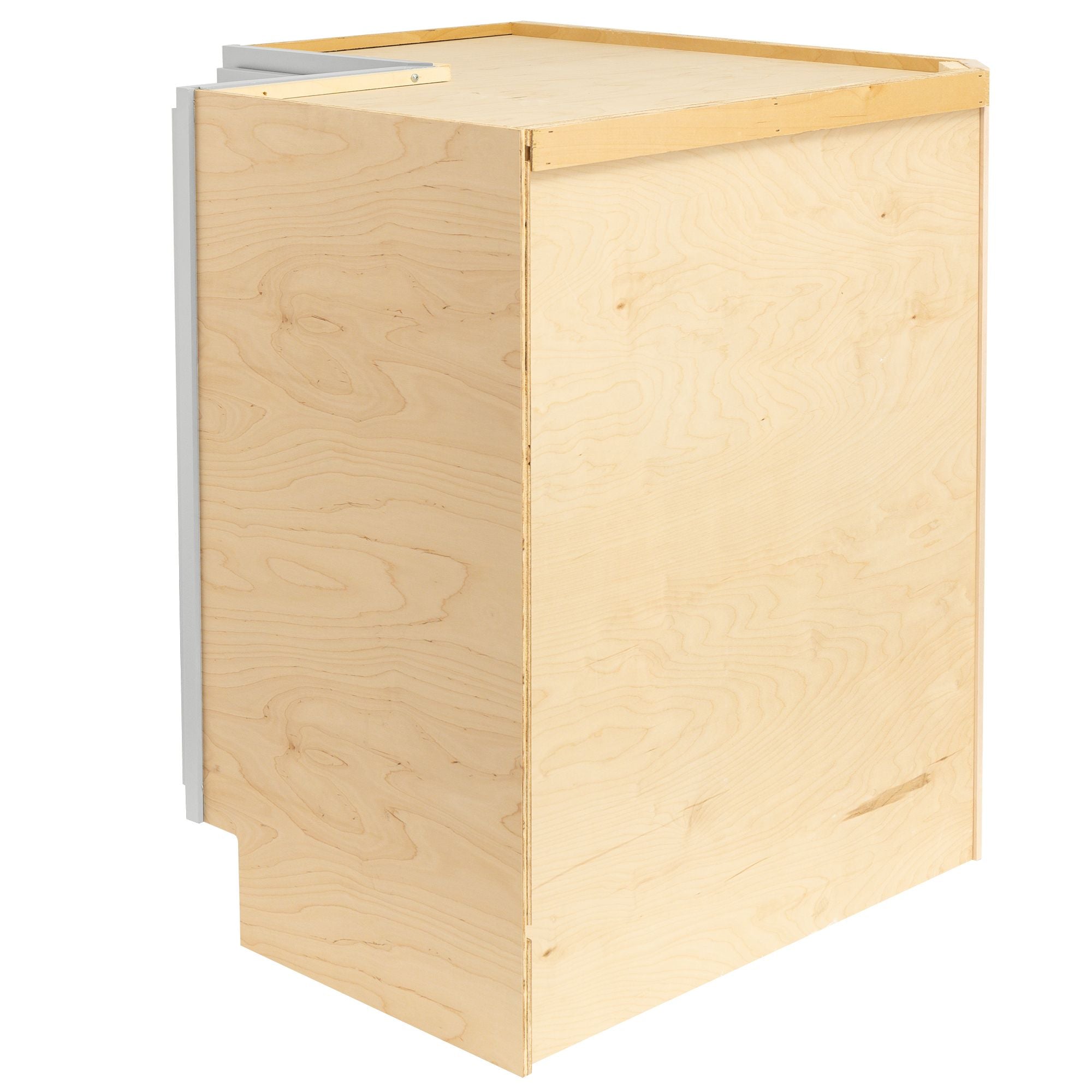 RV Easy Reach Corner Base Cabinet | Pure White