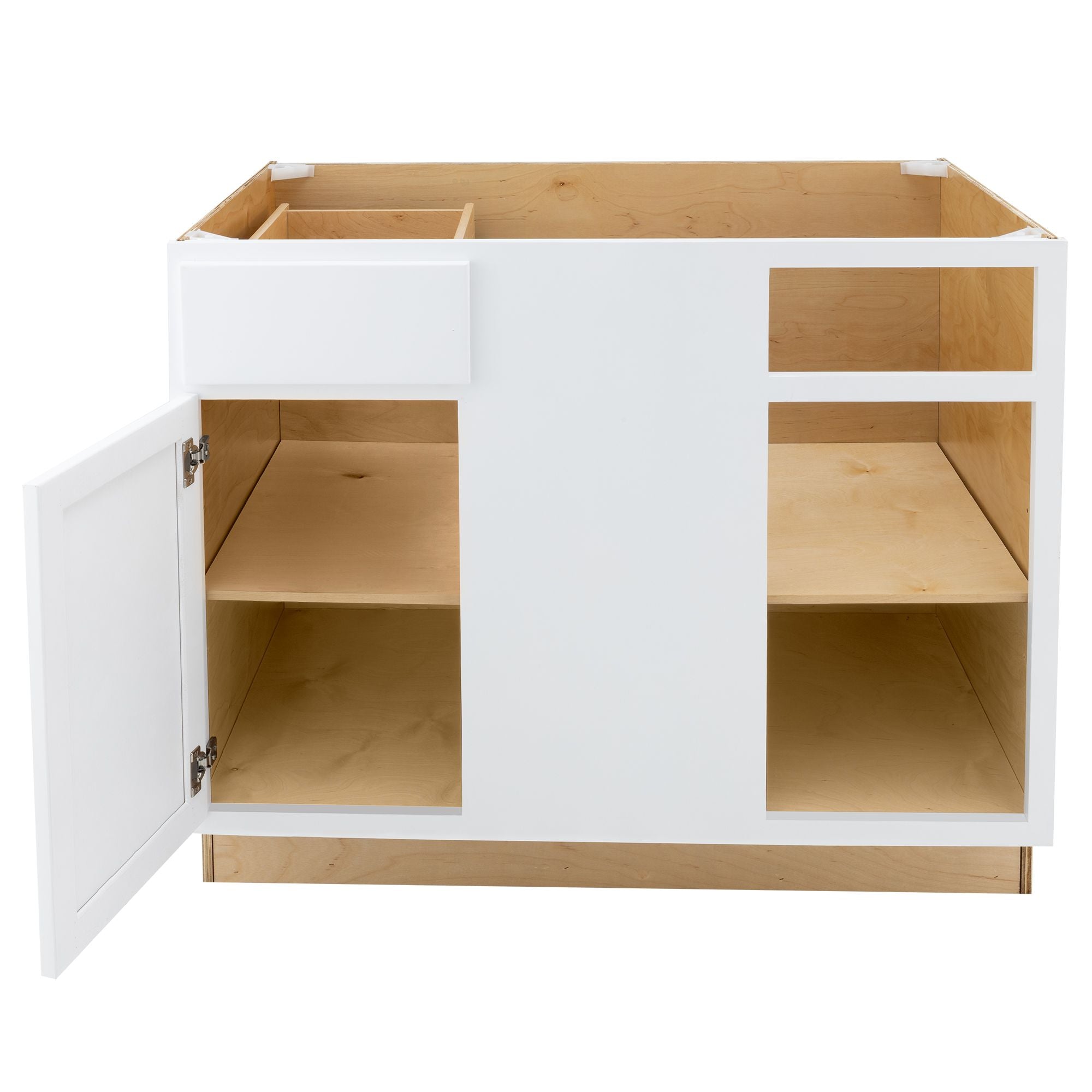 RV Blind Base Corner Cabinet | Pure White