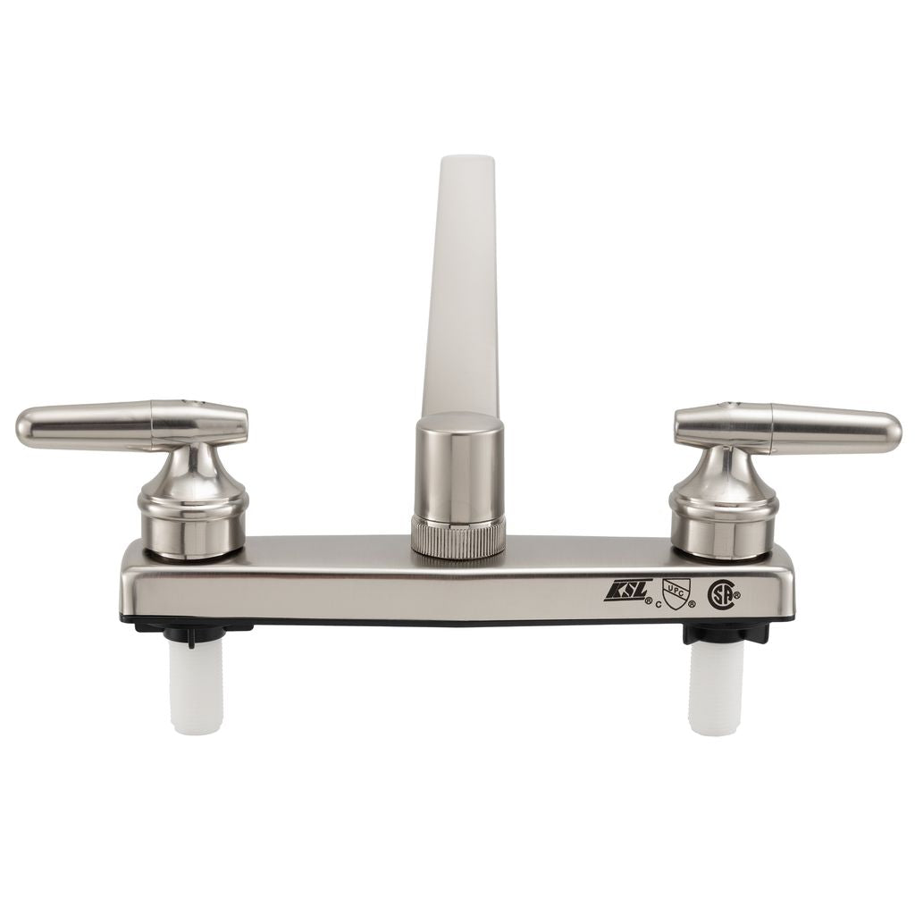 RV Kitchen Faucet | Two Handles | Chrome