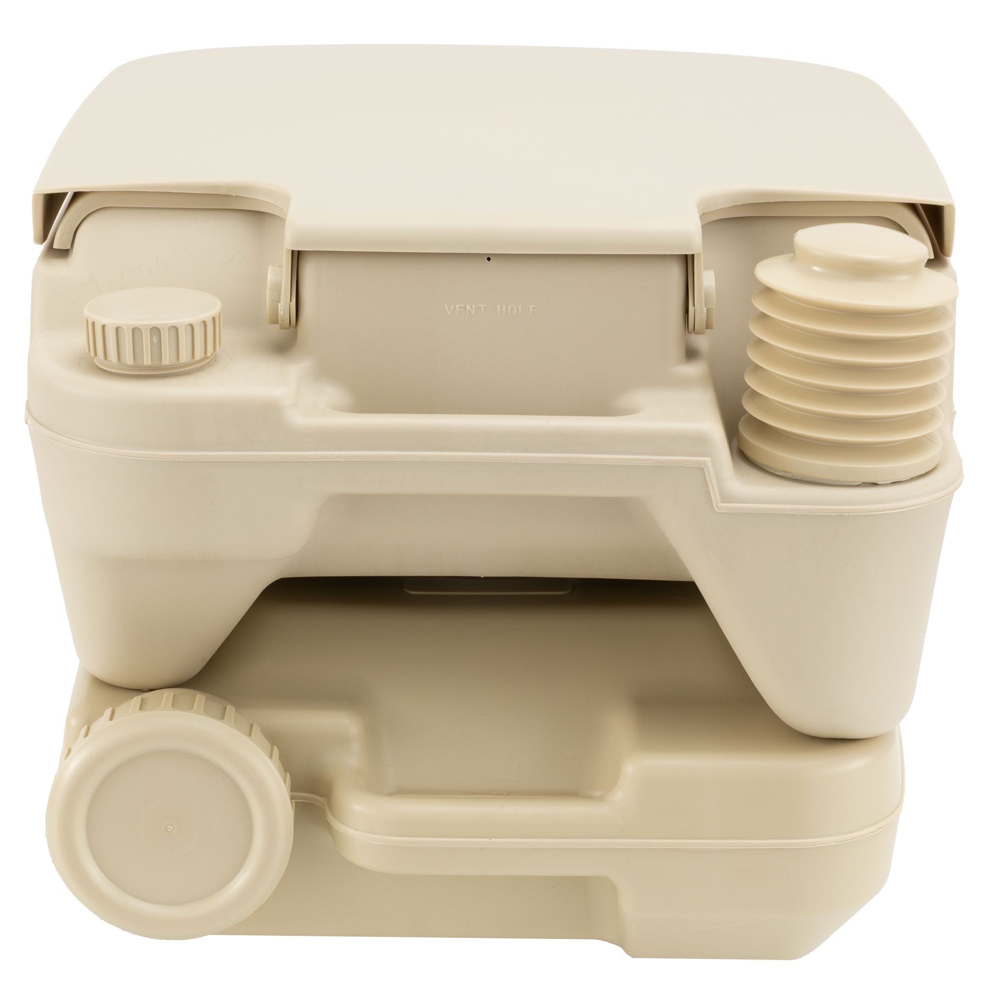 Heng's Camping Portable Toilet 2 ½ Gallon | Tan