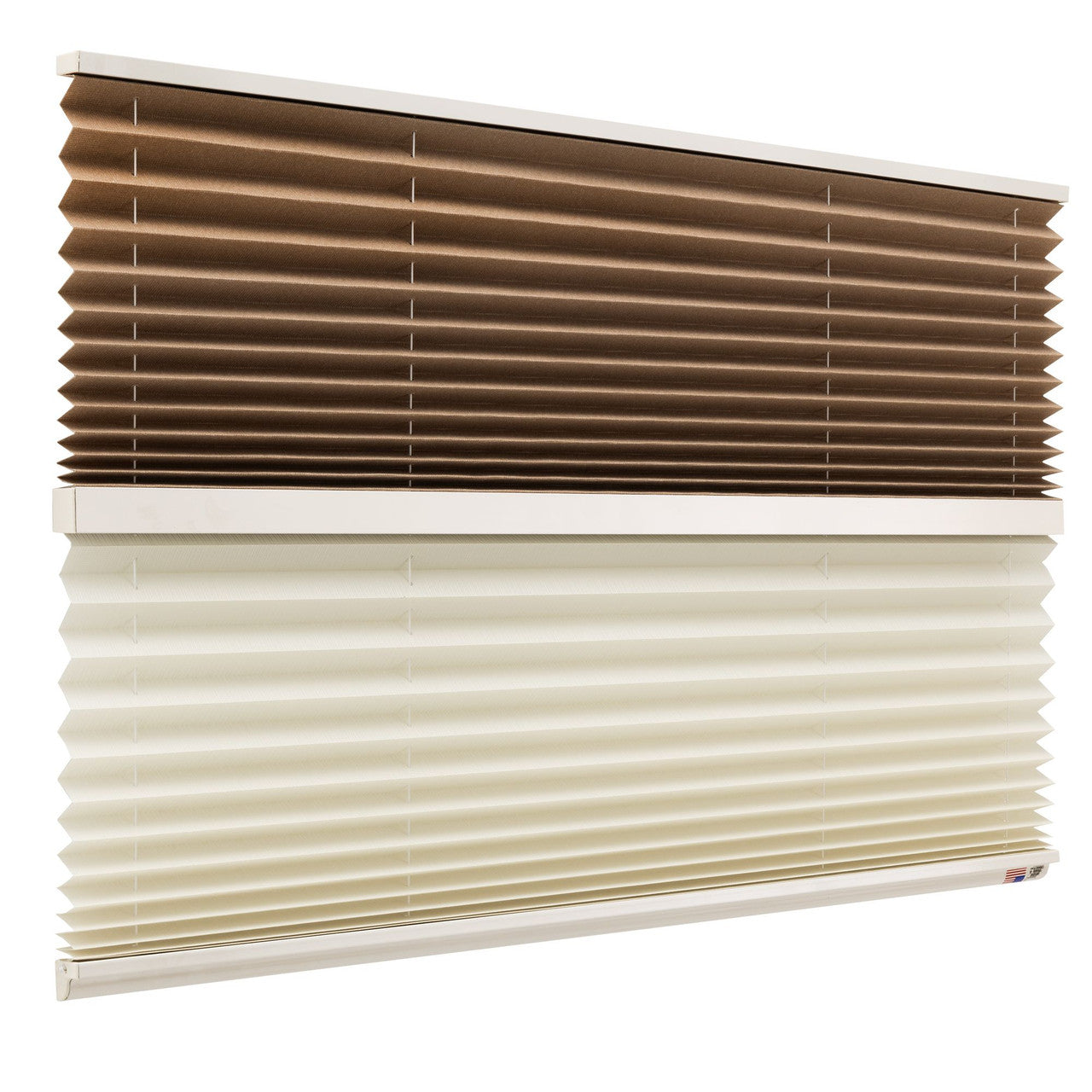 RV Pleated Shade Blinds | Cotton/Sand