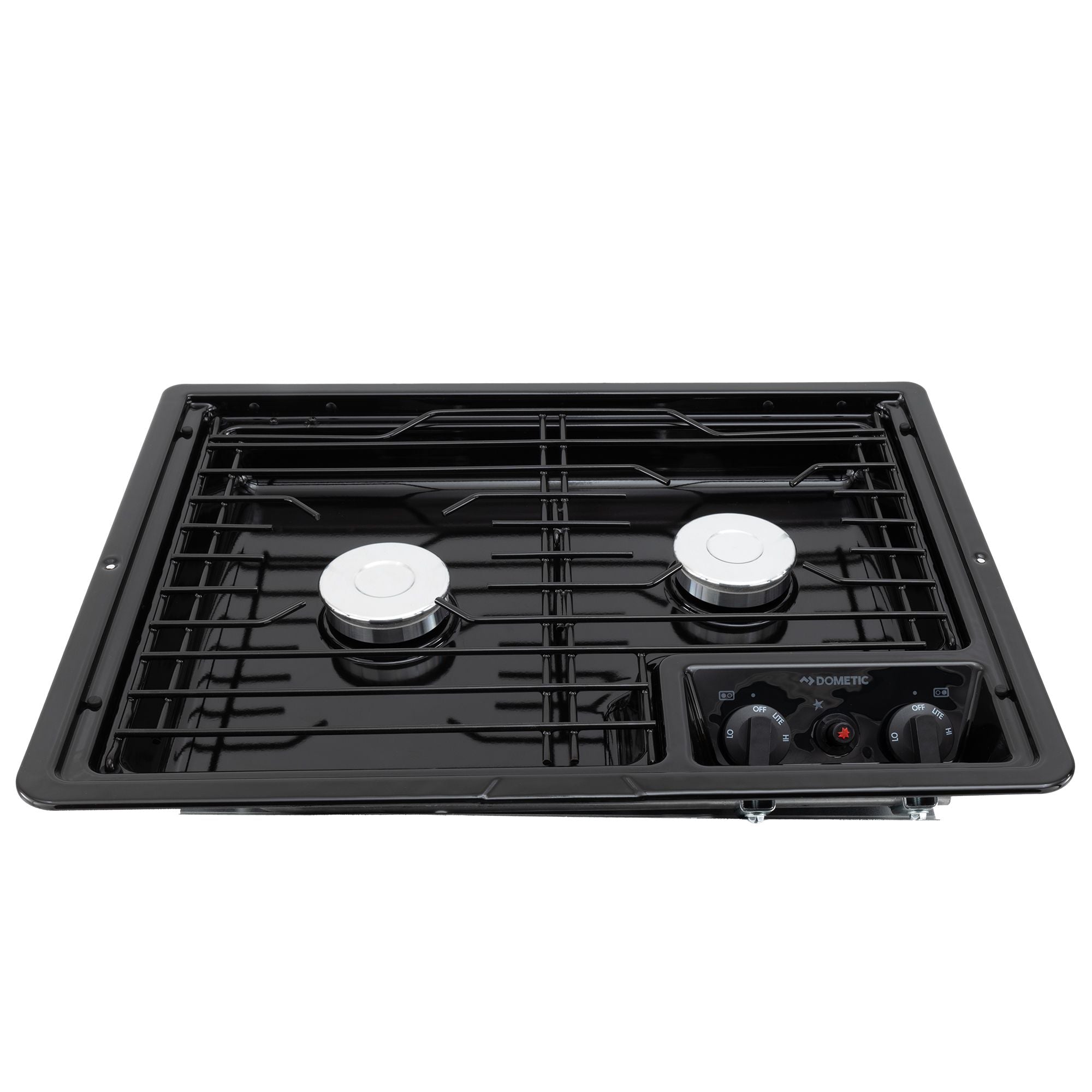 Dometic RV 2-Burner Gas Drop-In Cooktop | Black