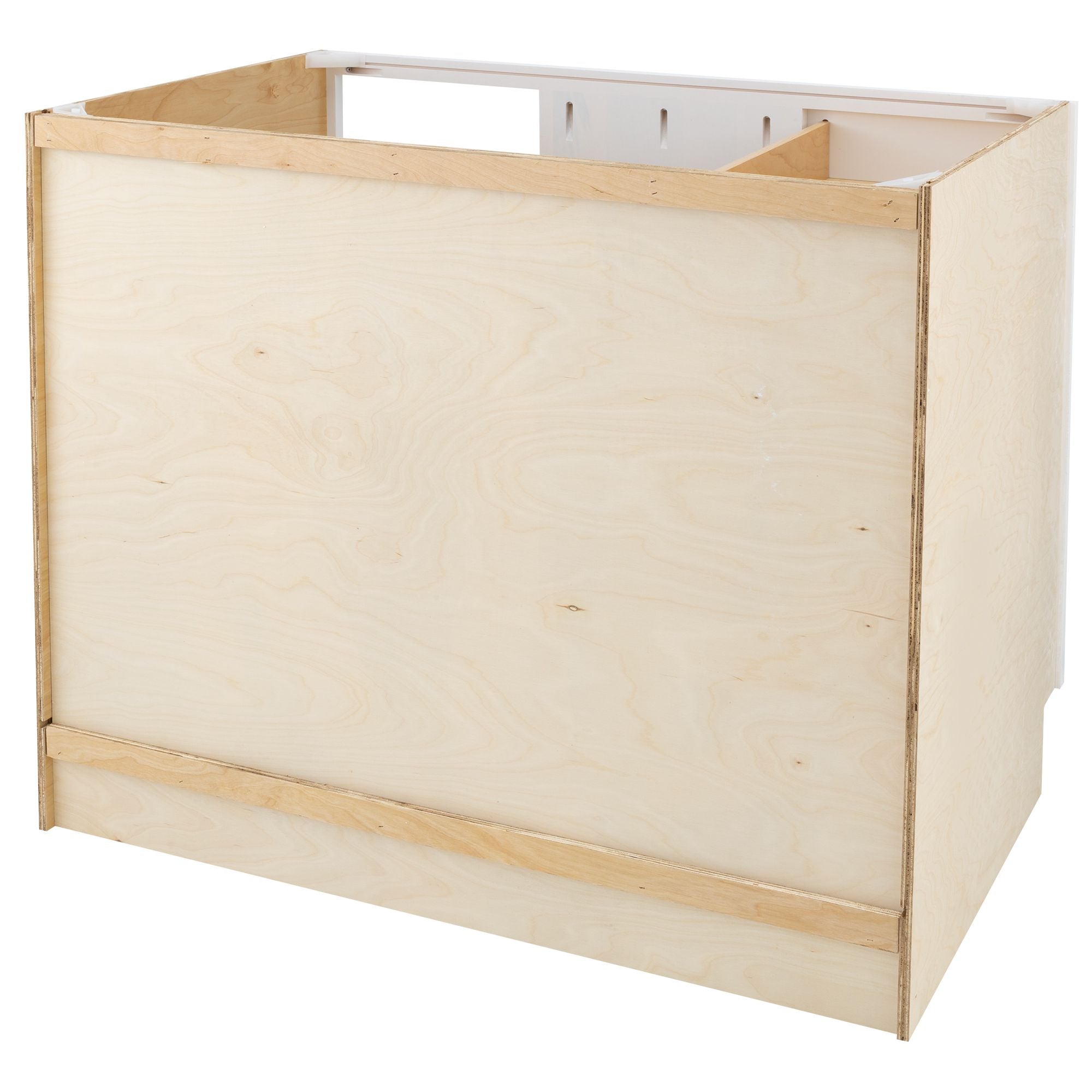 RV Blind Base Corner Cabinet | Pure White