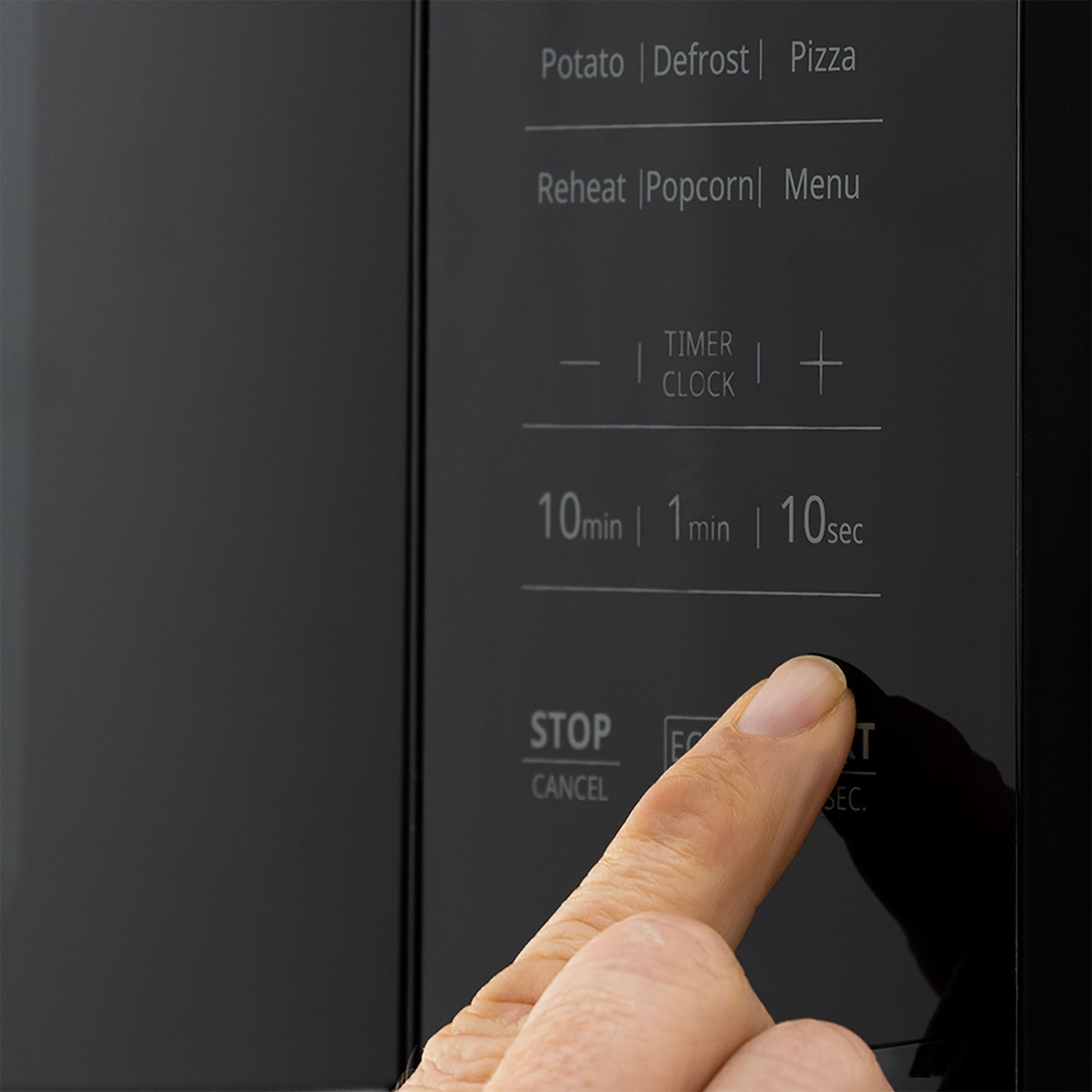 RV Microwave 1.0 CF | Black Convection  + Air Fryer