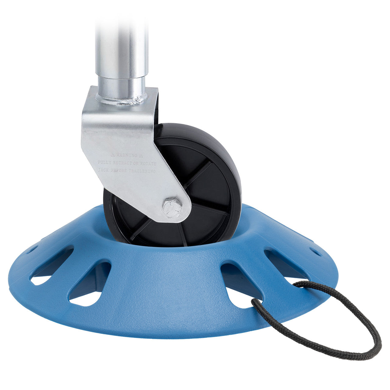 RV Trailer Jack Wheel Dock