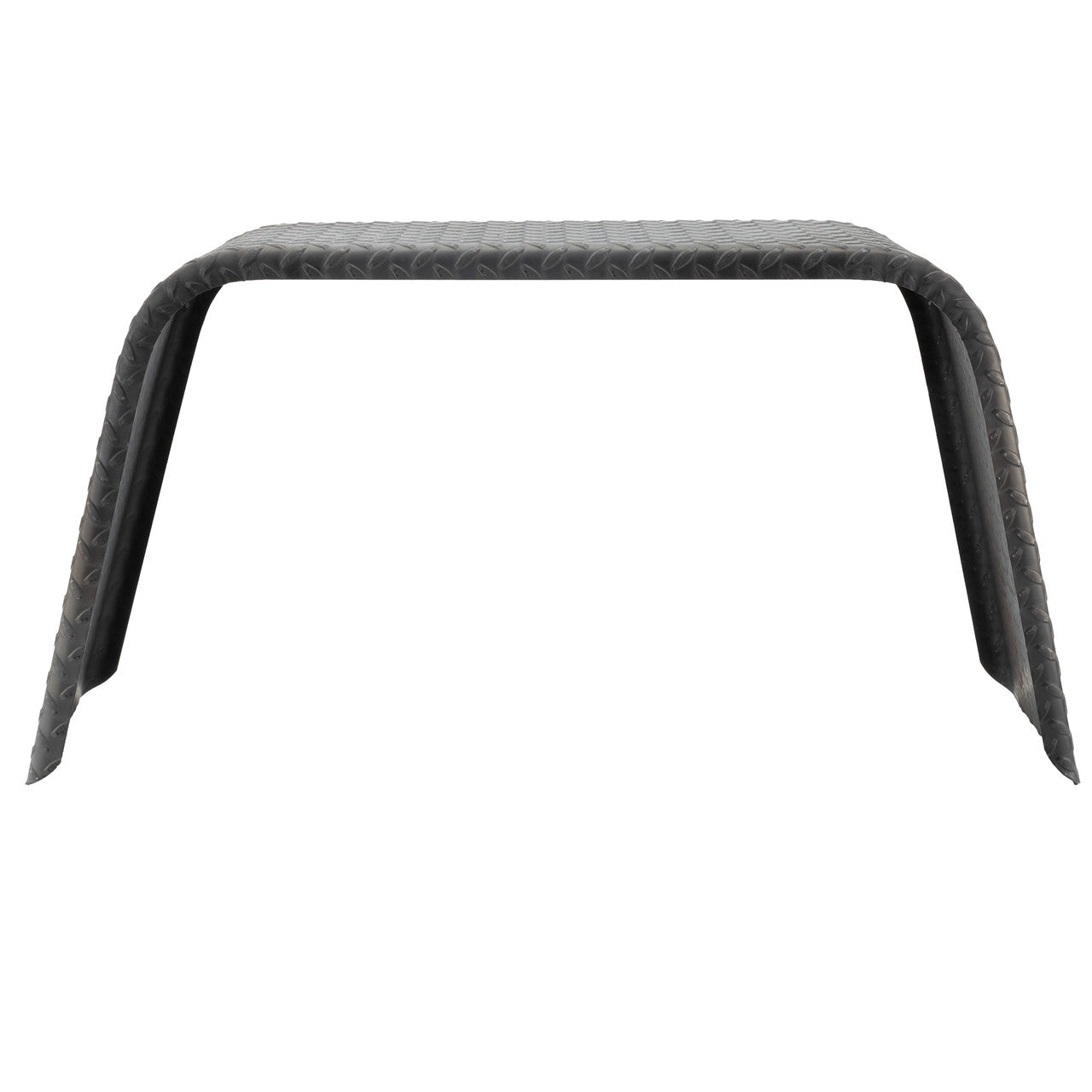 Steel Diamond Plate Trailer Fender | Flat Top 9x34x17