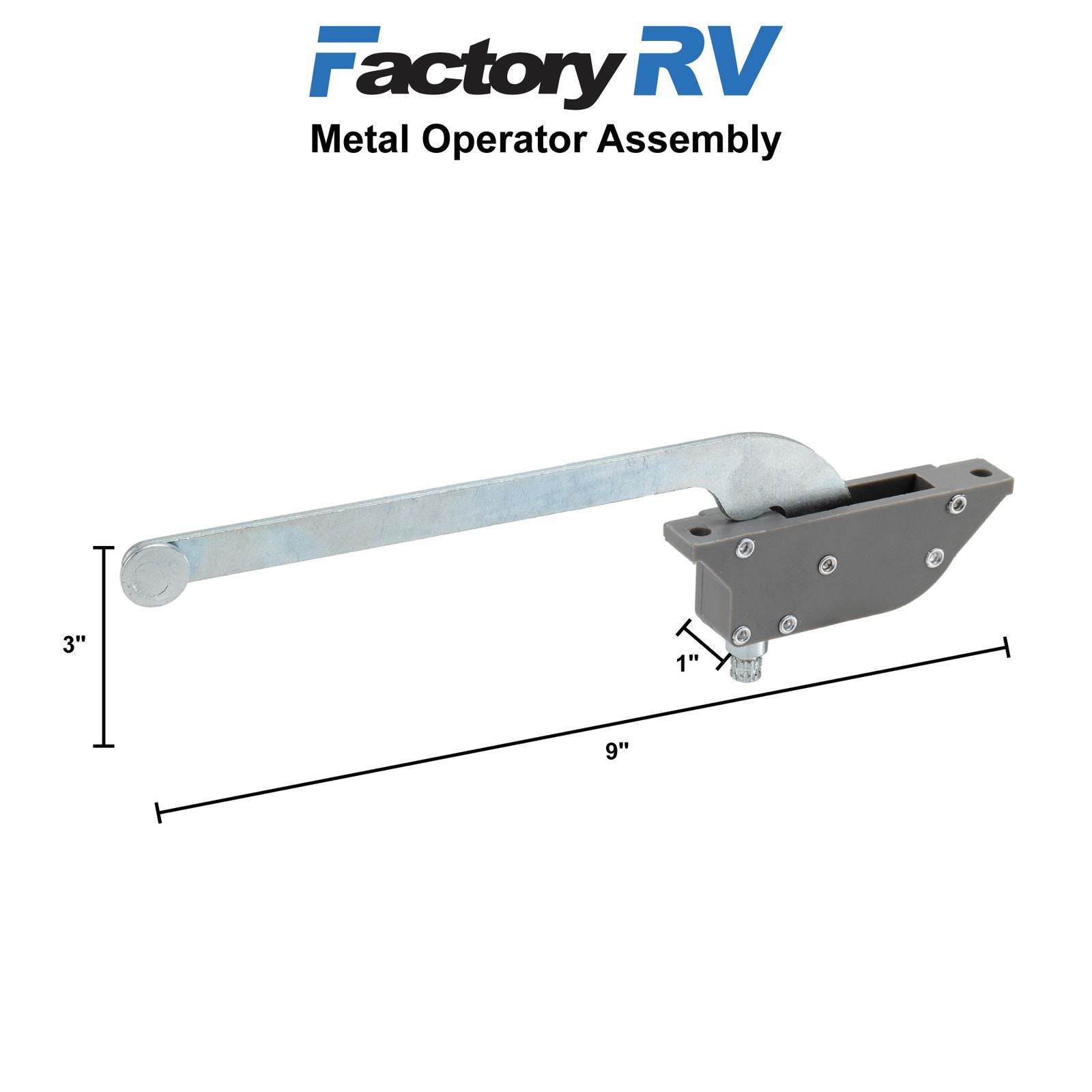 Heng's Roof Vent Operator Assembly | Metal | Replacement for Jensen Vents