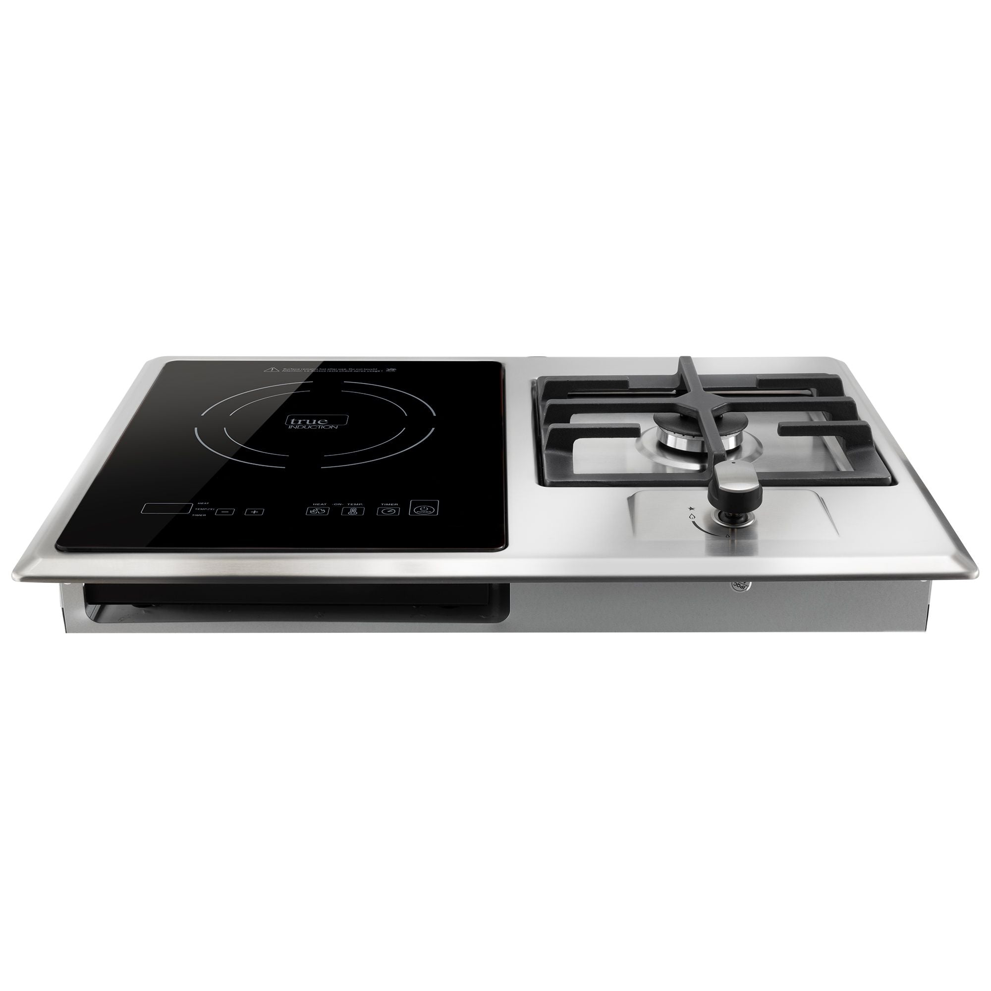 True Induction RV 2-Burner Induction Cooktop | Stainless Steel