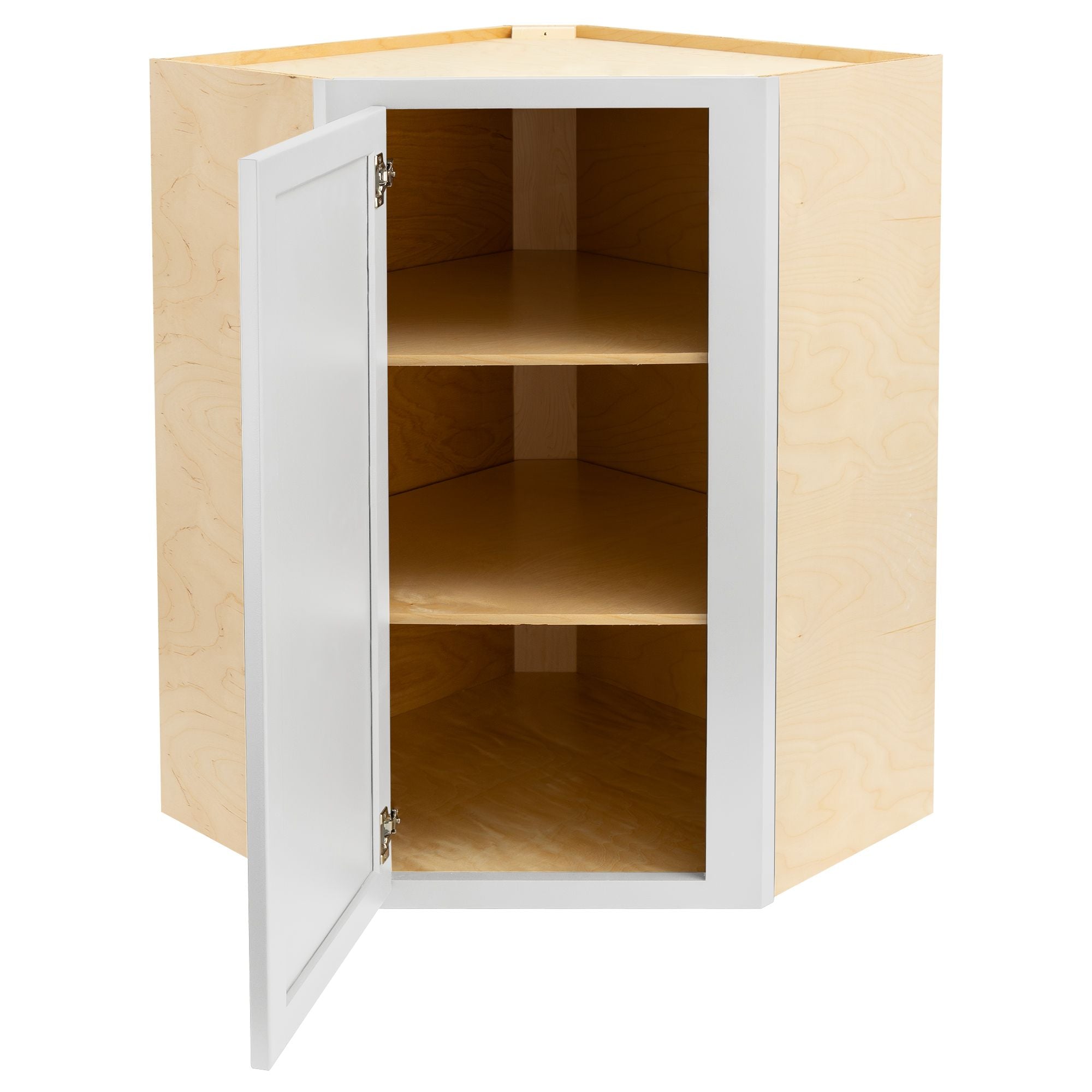 RV Corner Wall Cabinet | Pure White