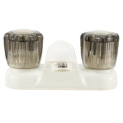 Dura Faucet RV Bathroom Faucet | Two Handle Faucet | Smoked