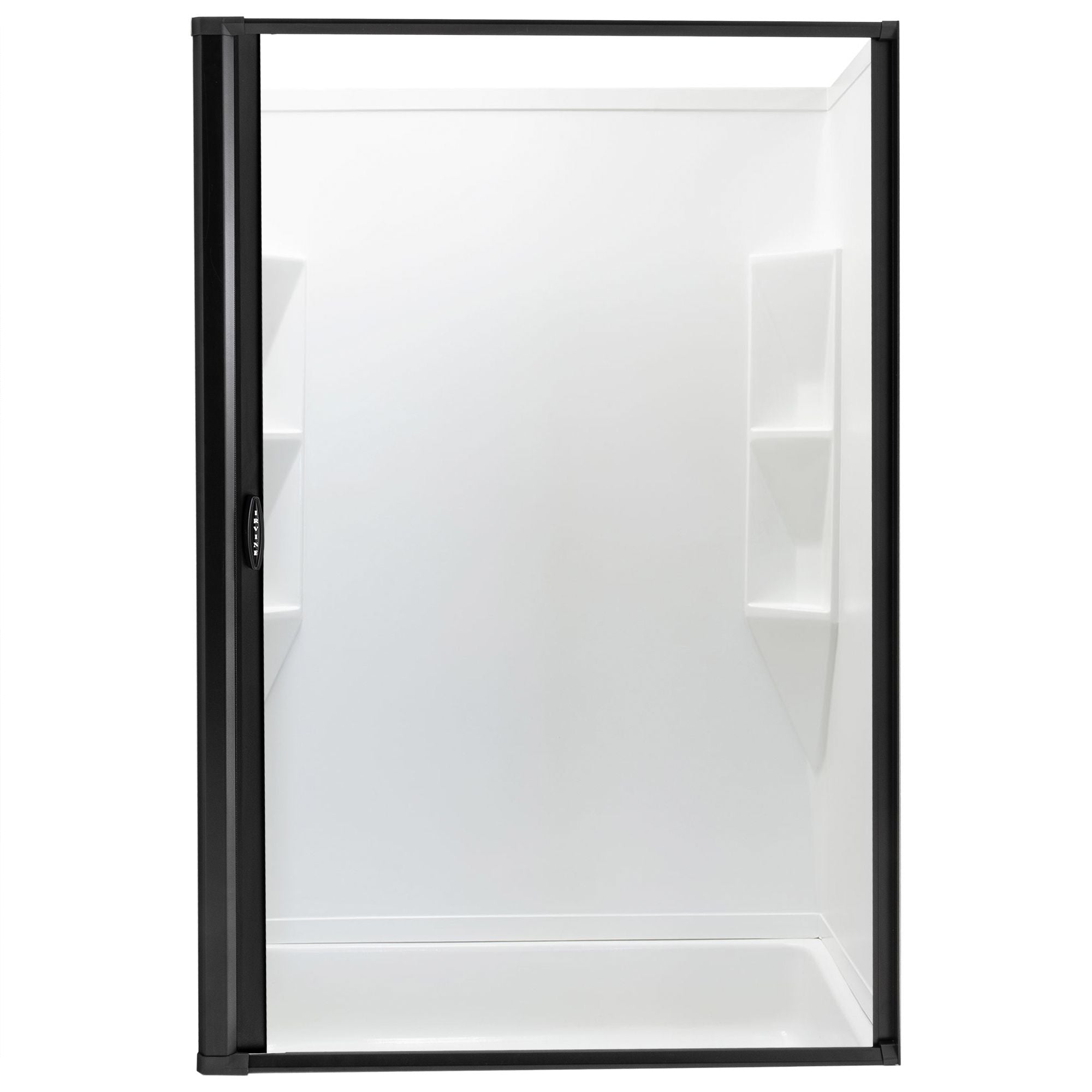 RV Retractable Rolling Shower Door