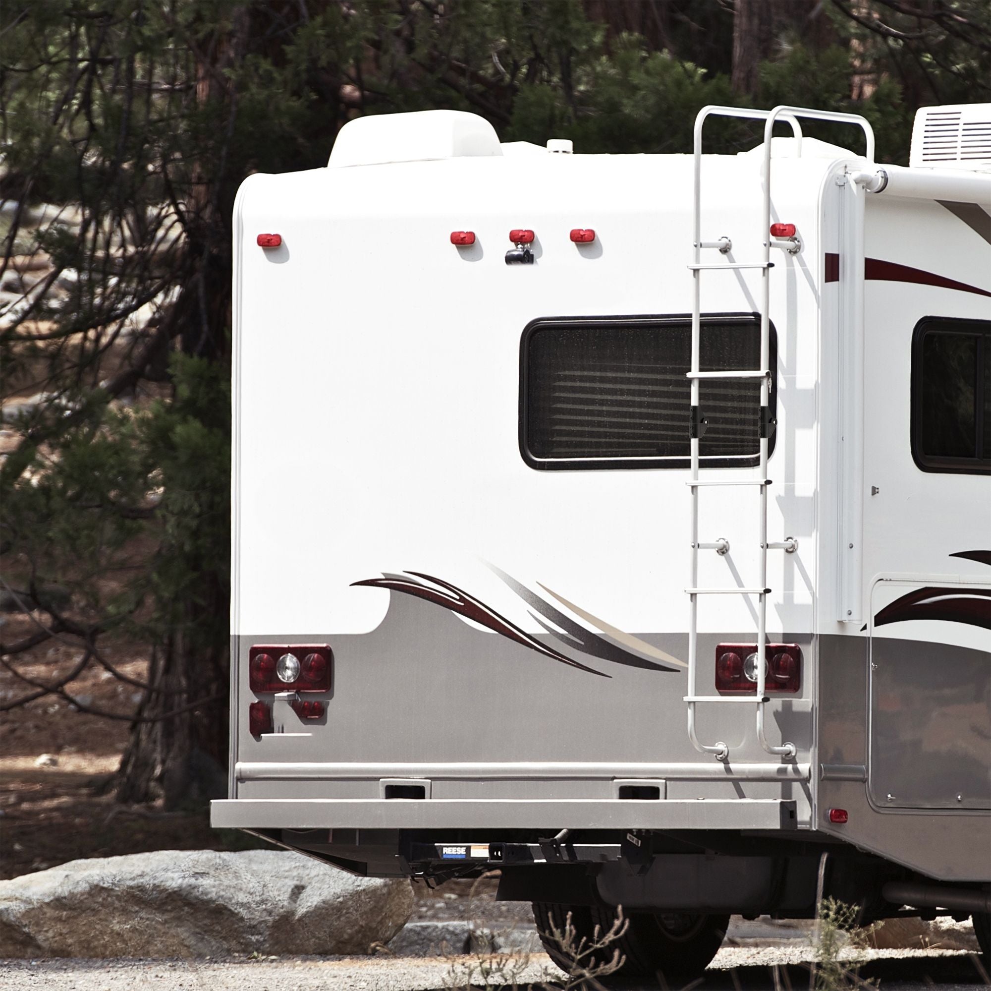 RV Ladder Exterior Rear 92" Kit | Universal