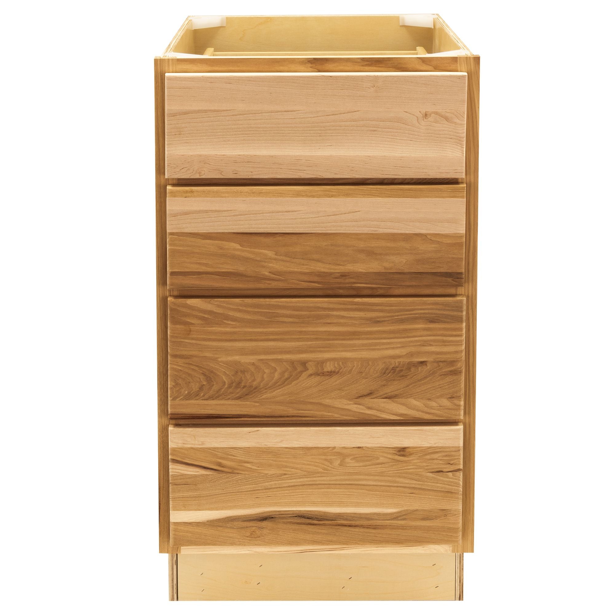 RV 4 Drawer Base Cabinet | Rustic Hickory