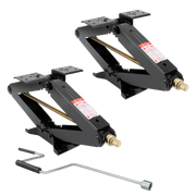 RV Leveling Jacks | 7500 lb. | 24" | Scissor Jacks and Stabilizing | With Handle