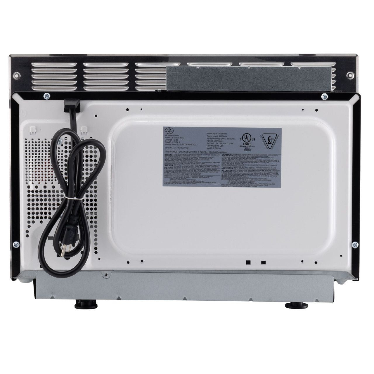 RV Microwave 0.9 CF. | Stainless Steel | Replaces Greystone