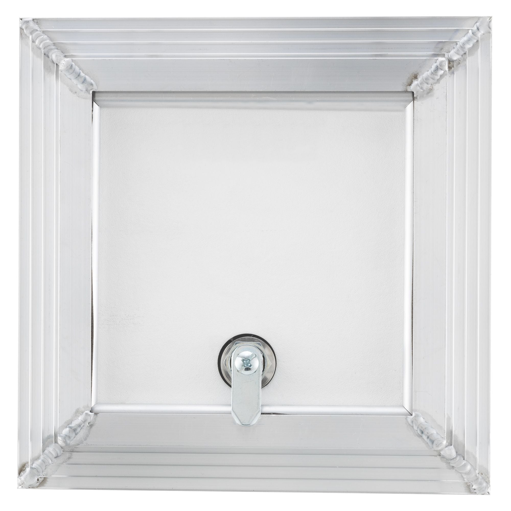 RV Compartment Door | Square Diamond Plated | 7" X 7"
