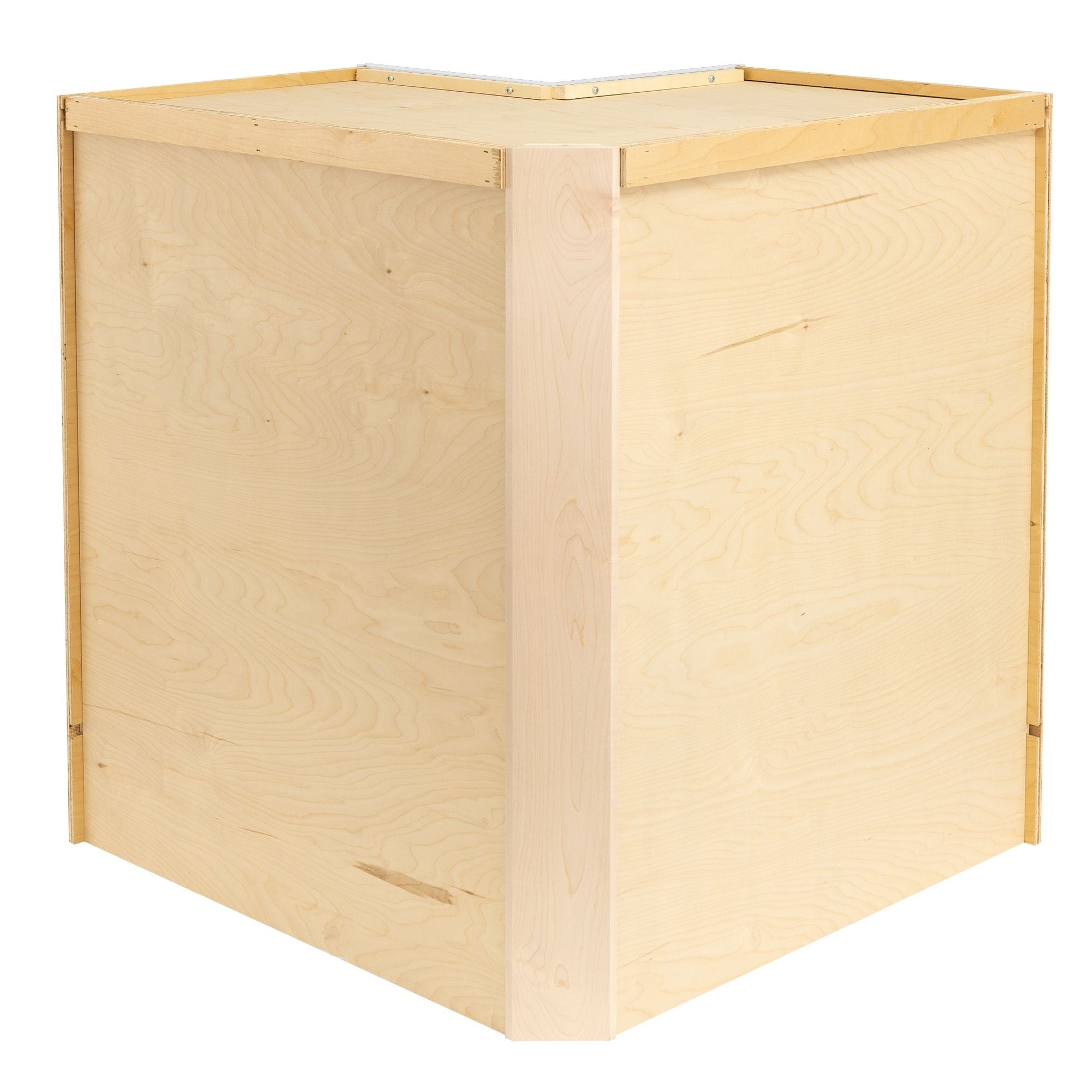 RV Easy Reach Corner Base Cabinet | Pure White