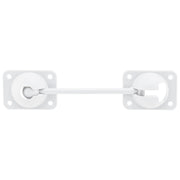 RV / Trailer T-Style Hook and Keeper Door Holder for  | 6" Hook | White