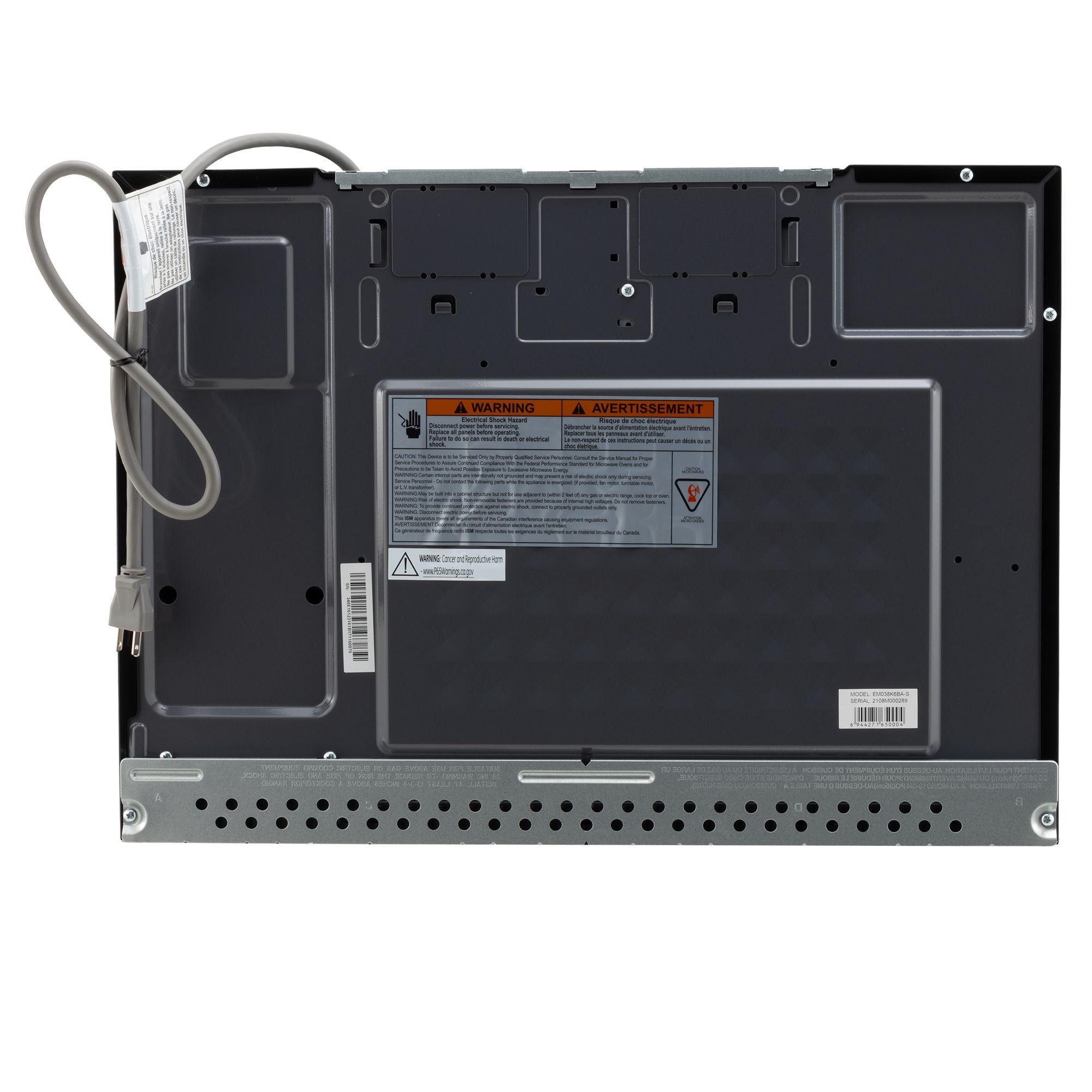 RV Microwave 1.4 CF 24" | Over the Range Stainless Steel