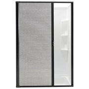 RV Retractable Rolling Shower Door