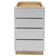 RV 4 Drawer Base Cabinet | Pure White