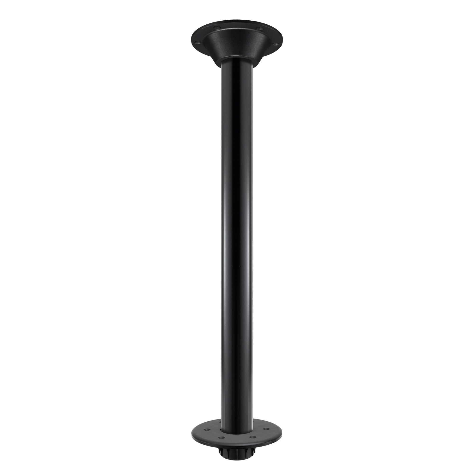 RV Table Leg and Base 28" & 30" | Black or Silver