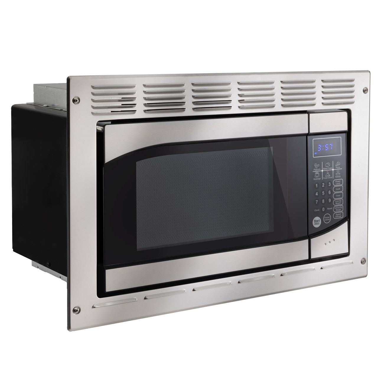 RV Microwave 0.9 CF. | Stainless Steel | Replaces Greystone
