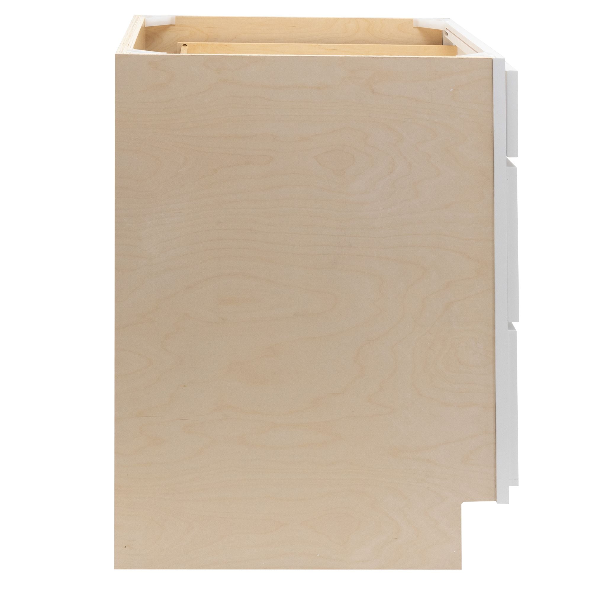 RV 3 Drawer Pots And Pans Base Cabinet | Pure White