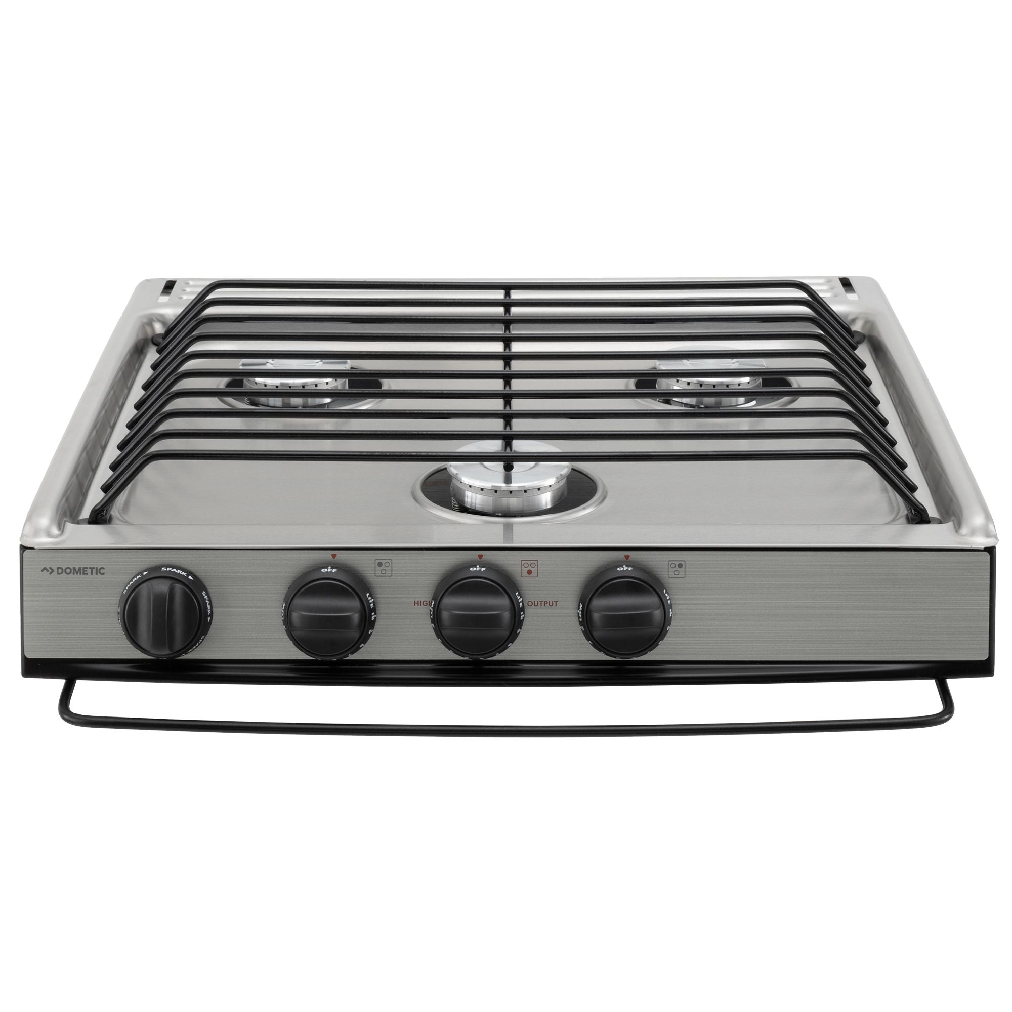 Atwood RV 3 Burner Gas Cooktop | Silver
