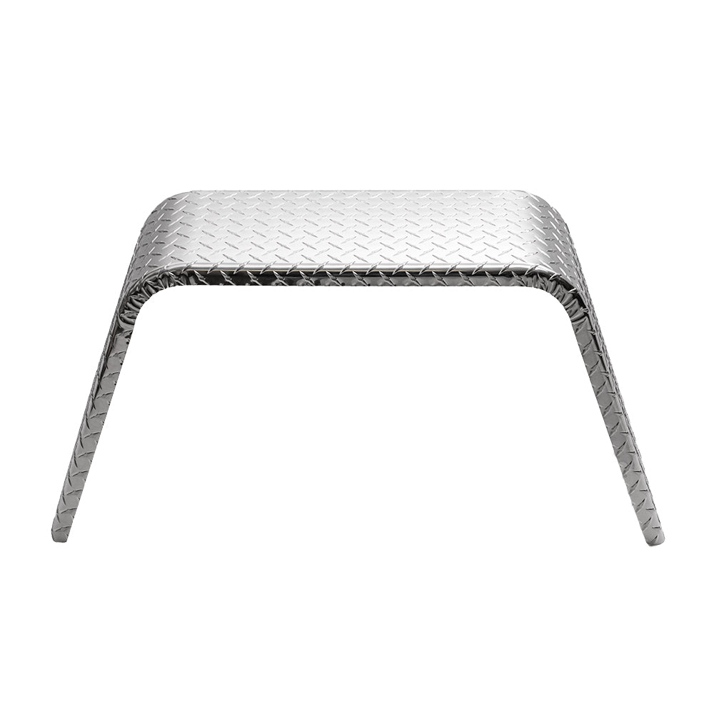Trailer Fender | Aluminum Diamond Plate | Flat Top | 10" x 34" x 17"