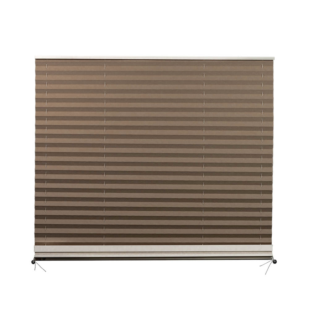 RV Blinds Pleated Shade Day & Night | Cotton/Tan