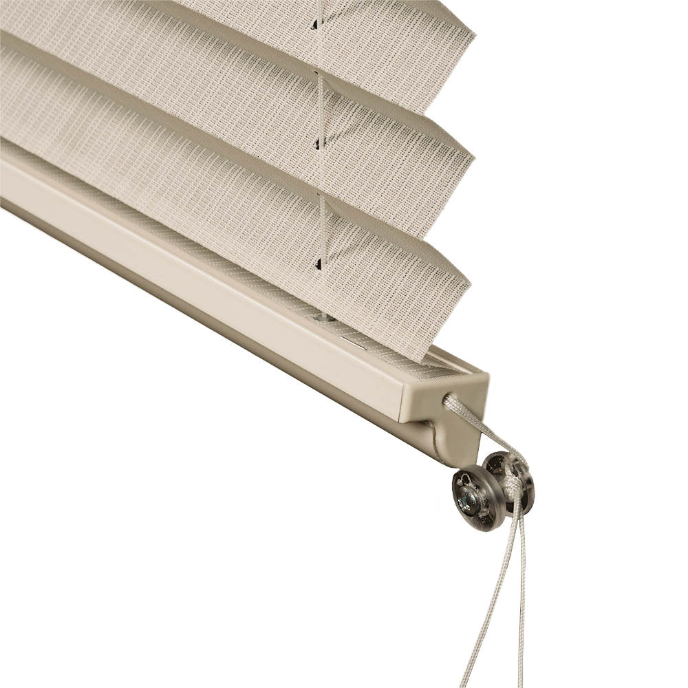 RV Blinds Pleated Shade Day & Night | Cotton/Tan