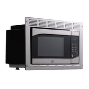 RV 0.9 CF Stainless Microwave | W/ Trim Kit | Graystone Fit