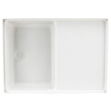 RV Toilet Mount Shower Pan Combo 32" x 23" Left Drain | White